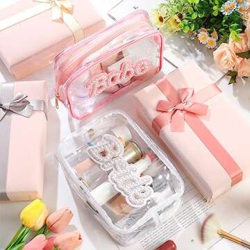 Cunno Bride Babe Makeup Bags for Bachelorette Parties