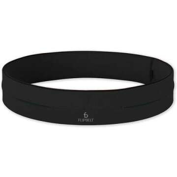 FlipBelt Classic Running Belt - Comfortable and Versatile