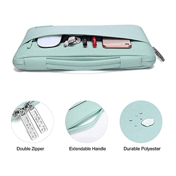 MOSISO Mint Green MacBook Pro 13 Case Bundle with Accessories