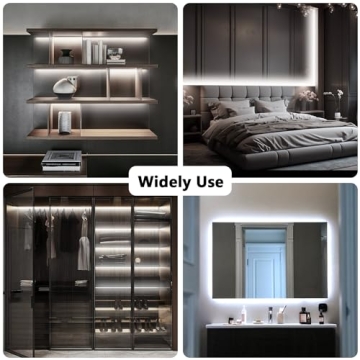 Dalattin 50 ft Dimmable LED Strip Lights - Bright & Versatile