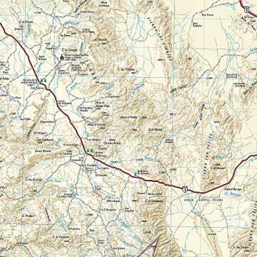 National Geographic Baja North Adventure Map - Perfect for Travel Enthusiasts