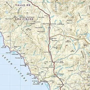 National Geographic Baja North Adventure Map for Explorers
