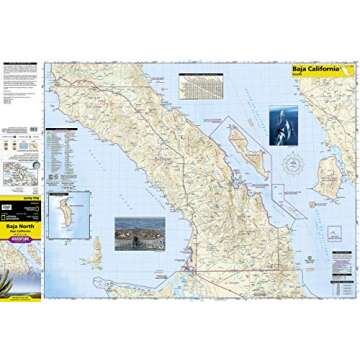 National Geographic Baja North Adventure Map for Explorers