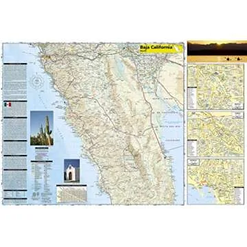 National Geographic Baja North Adventure Map for Explorers
