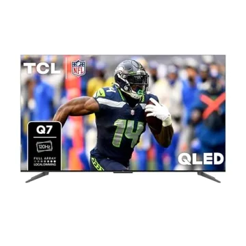 TCL 65-Inch Q7 QLED 4K Smart Google TV with HDR Ultra and Dolby Vision, 120Hz Performance and Voice ...