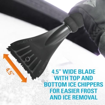 SubZero 60 Inch Snowbrush with Ice Scraper for Winter