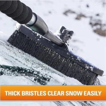 SubZero 60 Inch Snowbrush with Ice Scraper for Winter