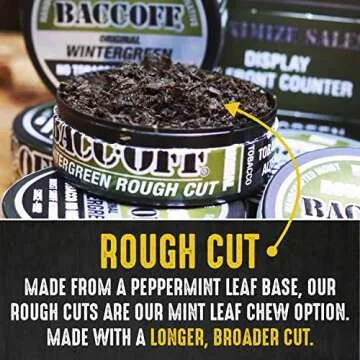 BaccOff Original Wintergreen Premium Snuff Alternative