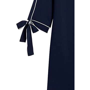 Lark & Ro Tie Detail Shift Dress for Women