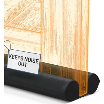 Under Door Draft Stopper for Easy Installation, Fits 30-36" Doors, Noise Reduction & Insulation