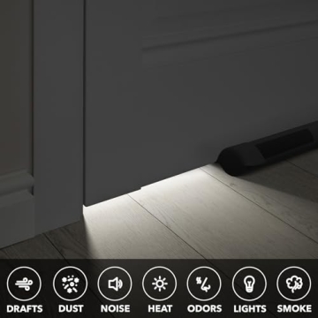 Under Door Draft Stopper Easy Installation Noise Reduction