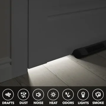 Under Door Draft Stopper Easy Installation Noise Reduction