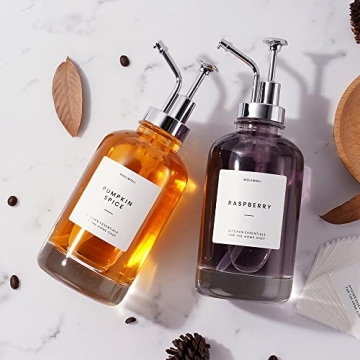 Molimoli Coffee Syrup Dispenser Set for Stylish Serving