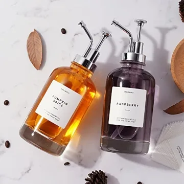 Molimoli Coffee Syrup Dispenser Set for Stylish Serving