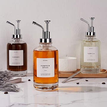 Molimoli Coffee Syrup Dispenser Set for Stylish Serving