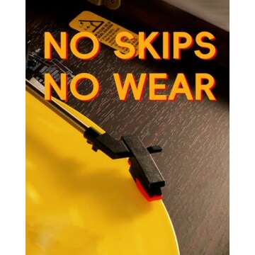 4 Pack Premium Ruby Turntable Needles for Crosley & More