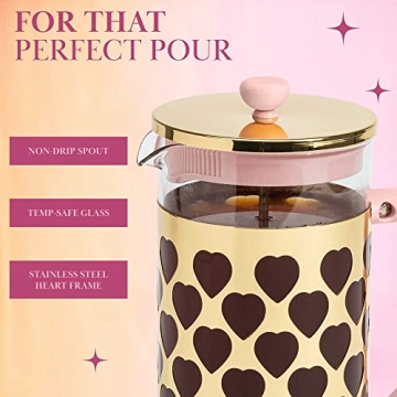Chic Paris Hilton French Press Coffee Maker Set