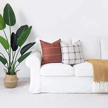 Hofdeco Decorative Throw Pillow Covers for Couch and Sofa