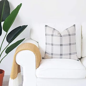 Hofdeco Decorative Throw Pillow Covers for Couch and Sofa
