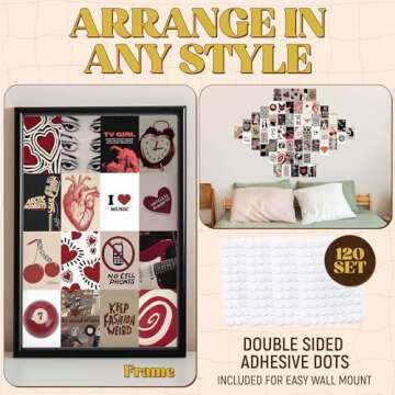 60 pcs Downtown Girl Room Décor, Coquette y2k 2000’s Grunge Posters, Retro Music Wall Art for Bedroom, Trendy Vintage Funky College Dorm Wall Collage Kit Aesthetic Pictures