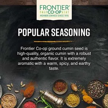 Frontier Co-op Organic Cumin Seed for Bold Flavor