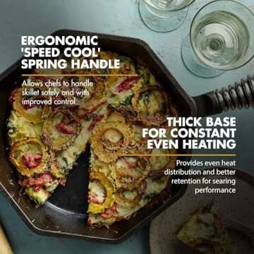 FINEX 10" Cast Iron Skillet, Handcrafted in the USA