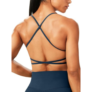 Stylish Unthewe Backless Sports Bra for Yoga and Gym