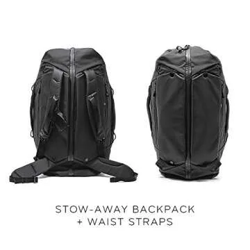 Peak Design Travel Duffelpack 45-65L Black - Perfect for Adventures