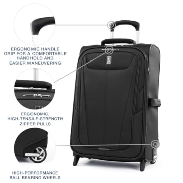 Travelpro Maxlite 5 Lightweight Expandable Carry-On 22-Inch