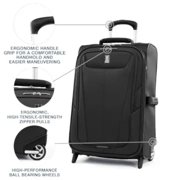 Travelpro Maxlite 5 Lightweight Expandable Carry-On 22-Inch