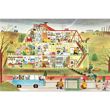 All Around Bustletown: Winter Book for Toddlers