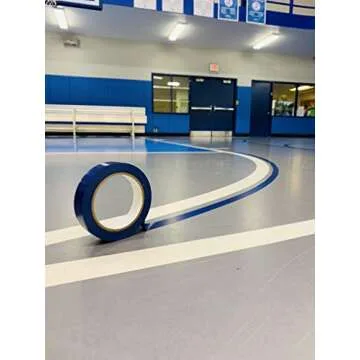 Coast Athletic 1" Gym Floor Tape for Clear Boundaries