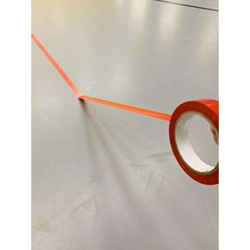 Coast Athletic 1" Gym Floor Tape for Clear Boundaries