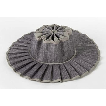 Womens Wide Brim Sun Hat Beach Hat for Women UPF 50+ Foldable Roll Up Stylish Trendy Floppy Cap LightGreen