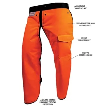 Notch Medium Chainsaw Chaps for Safety and Comfort