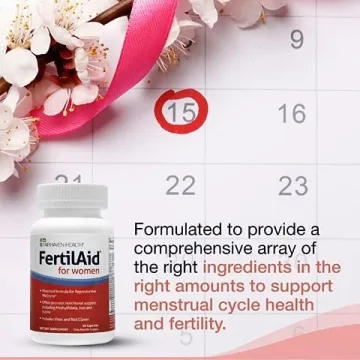 FertilAid for Women Fertility Supplements Prenatal Vitamins