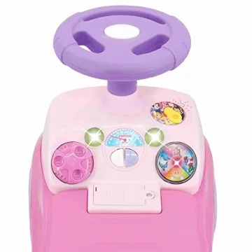 Disney Princess Light N' Sounds Ride On for Kids 12-36 Months