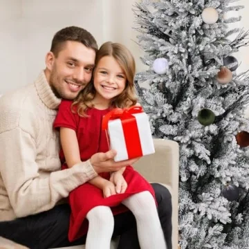 SUPREME XMAS Velvet Christmas Ornaments 6 Pcs Set for Trees