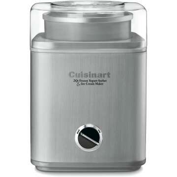 Cuisinart Ice Cream Maker 2-Qt Double-Insulated Bowl