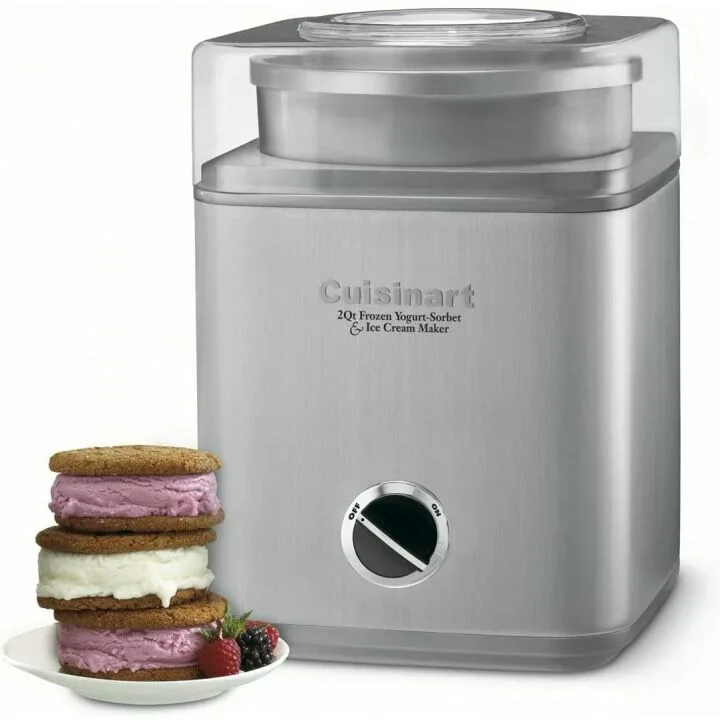 Cuisinart Ice Cream Maker 2-Qt Double-Insulated Bowl