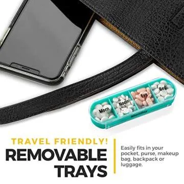 Weekly Pill Organizer for Easy Medication Management