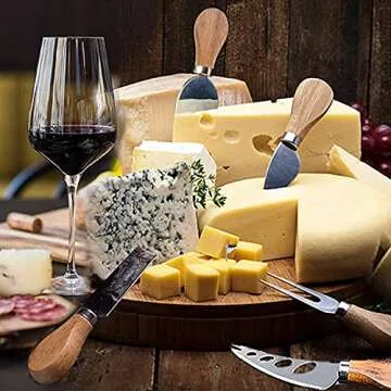 Cheese Knives 6-Piece Collection for Parties and Gifts
