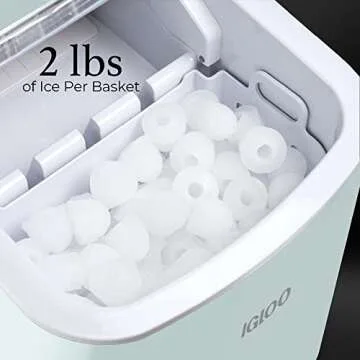 Igloo Countertop Ice Maker - 26 lbs Daily Production