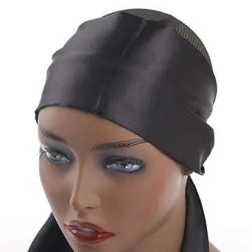 Leeven Satin Edge Scarf for Women - Stylish Non-Slip Hair Wrap