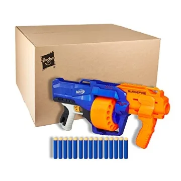 NERF SurgeFire Elite Blaster - 15-Dart Capacity and Action