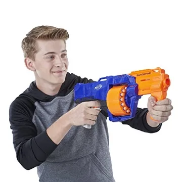 NERF SurgeFire Elite Blaster - 15-Dart Capacity and Action