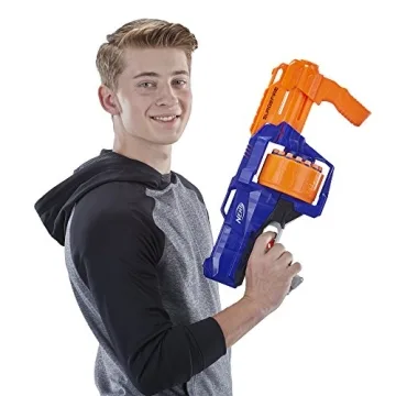 NERF SurgeFire Elite Blaster - 15-Dart Capacity and Action