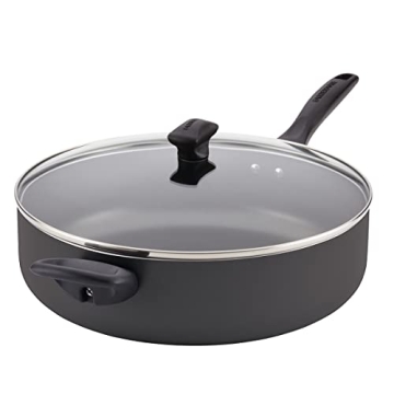 Farberware Jumbo Nonstick Cooker with Helper Handle 6 Quart