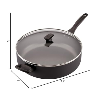Farberware Jumbo Nonstick Cooker with Helper Handle 6 Quart