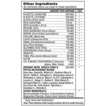 SuperNutrition Immune Multi-Vitamin 240 Count for All Ages